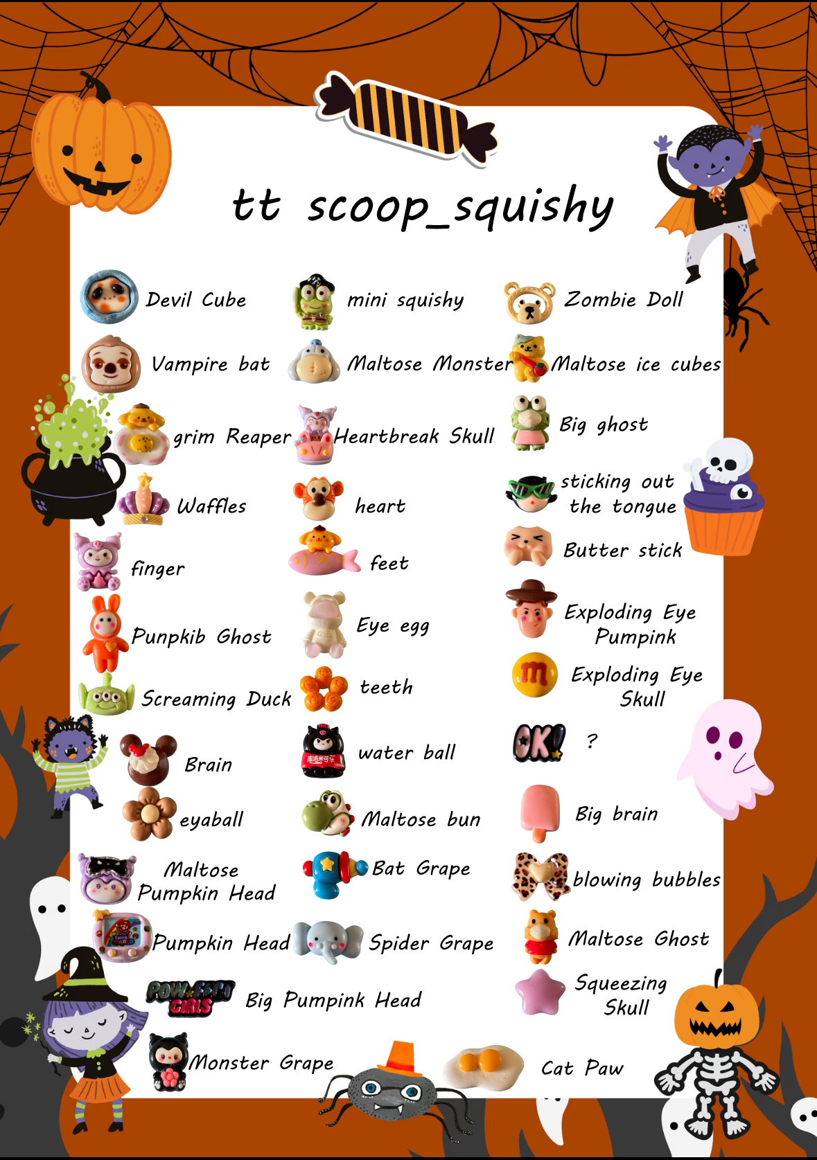 lucky scoop-squishy (Halloween)End on 9.30